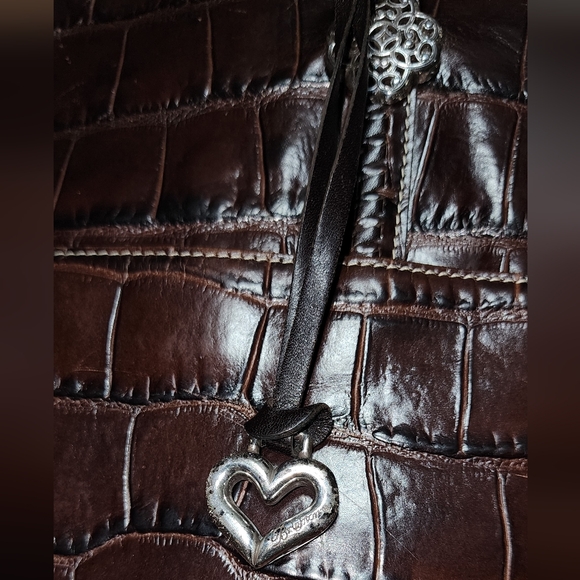 Vintage Brighton Croco Dome Handbag - Picture 6 of 14